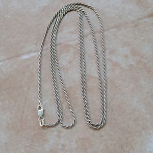 Vintage 35" Sterling Necklace